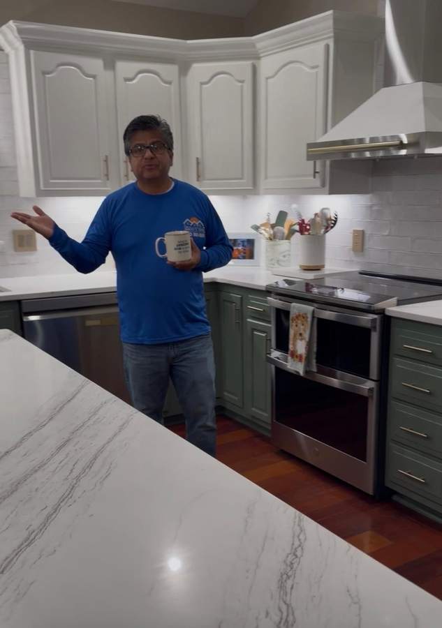 Kitchen after remodel - detail